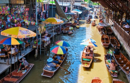 Review Bangkok Floating Market Tour - Damnoen Saduak Floating Market