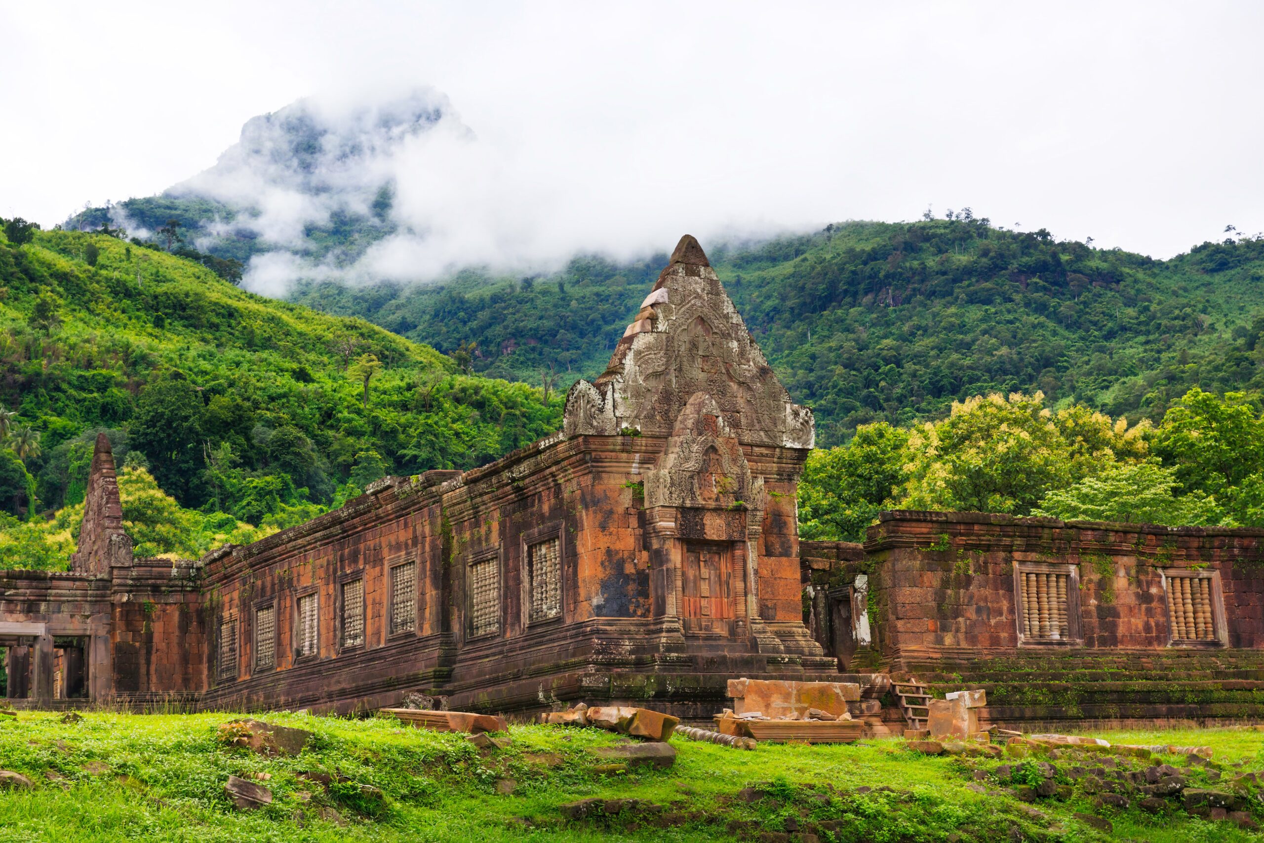 Wat Phu temples in Laos