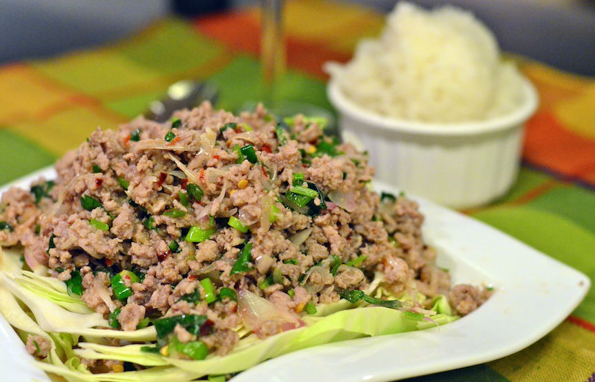 Traditional food of Laos